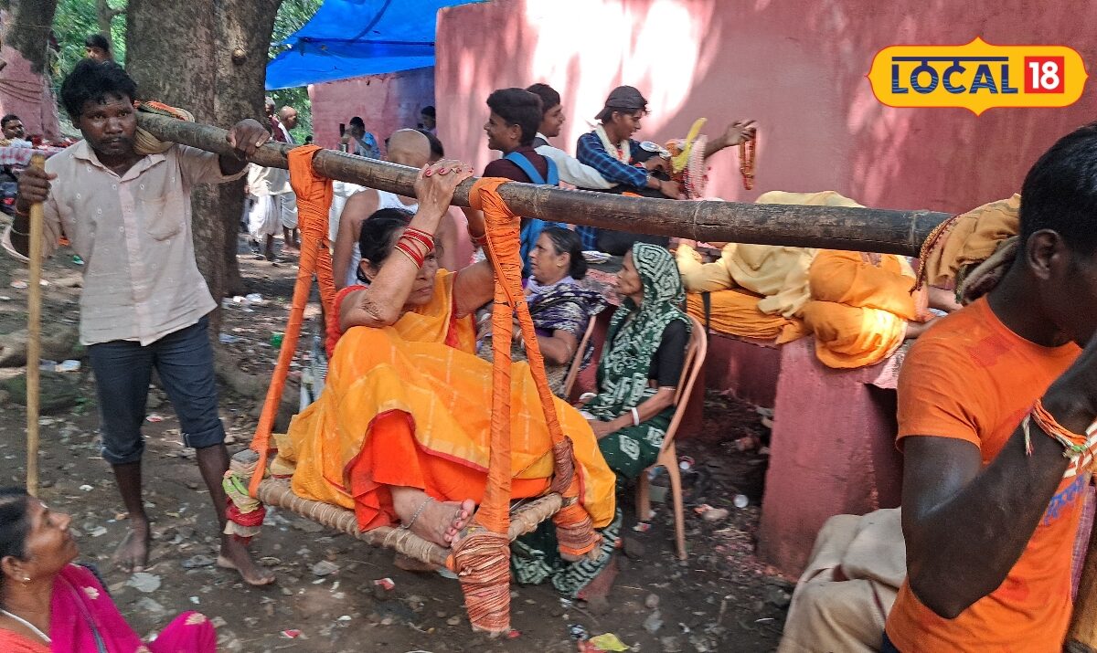 गया: प्रेतशिला पहाड़ पर बुजुर्गों का सहारा बनी डोली, पितृपक्ष मेला में 300 लोग रोजगार से जुड़े, रोजाना 2-3 हजार कमाई