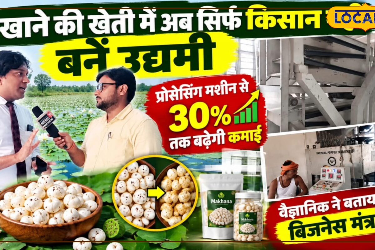 मखाने की खेती कर सिर्फ किसान नहीं, बनें उद्यमी, वैज्ञानिक ने बताया बिजनेस मंत्र, ऐसे बढ़ेगी 25% तक आमदनी