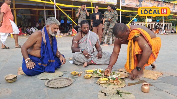 घाना से गया पहुंचे विदेशी नागरिकों ने किया पितरों का पिंडदान.