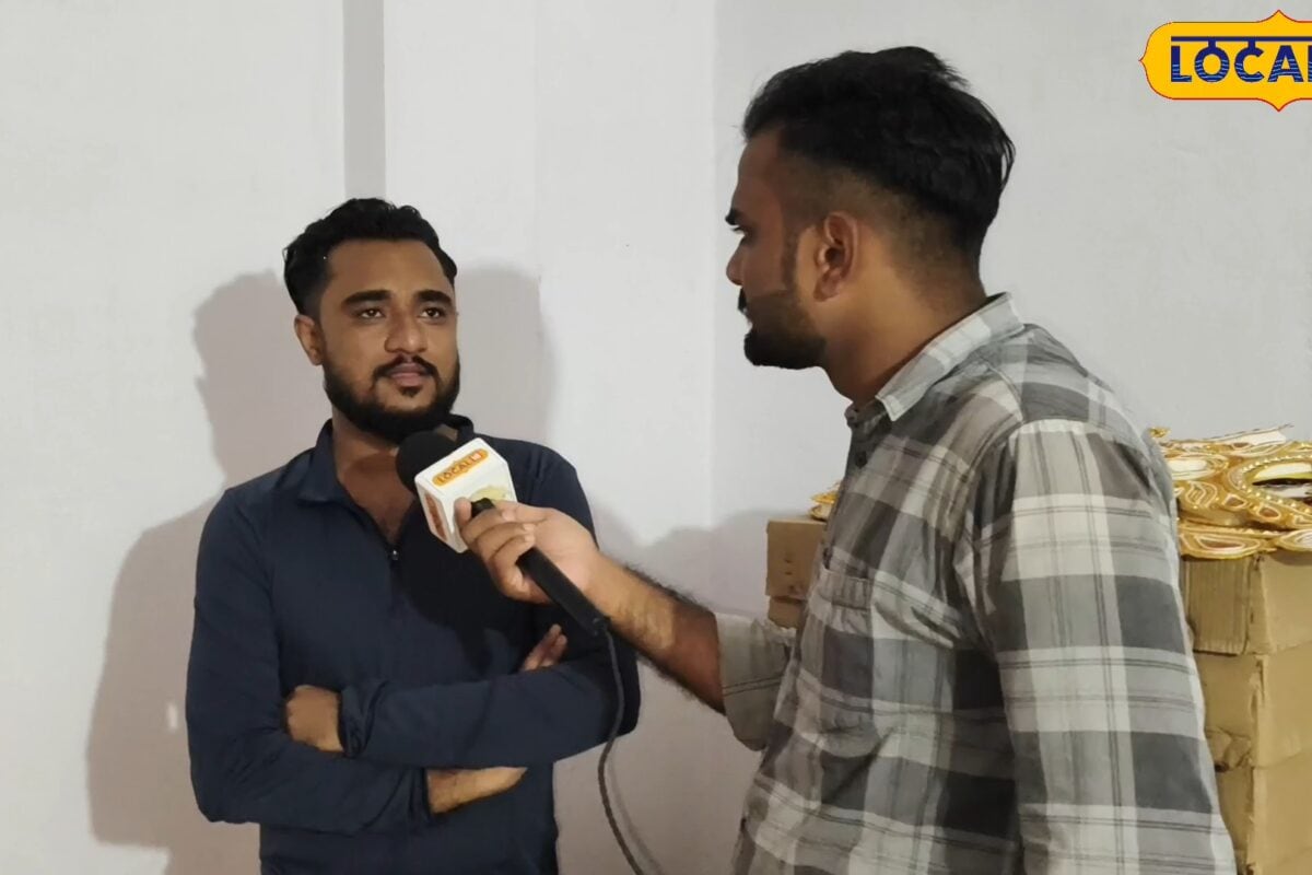 मुजफ्फरपुर के विक्की के हुनर की नेपाल तक धूम, 8 साल की उम्र से बना रहे मां दुर्गा के मुकुट, ₹51000 तक है कीमत