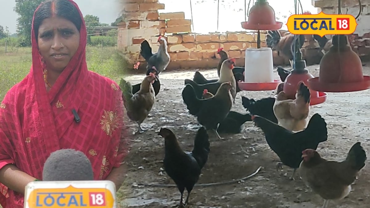 12 मुर्गों से शुरू किरण देवी का फार्म 1000 तक पहुंचा