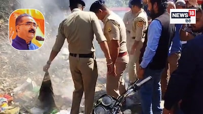 हिमाचल के देहरा में विक्रम ठाकुर और पुलिस में टकराव