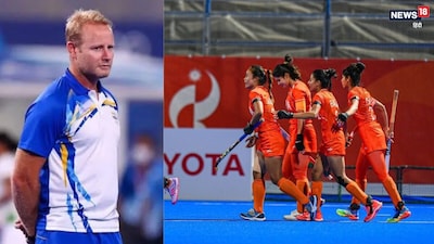 भारतीय महिला हॉकी टीम के कोच शोर्ड मारिन (फोटो-X/@TheHockeyIndia)