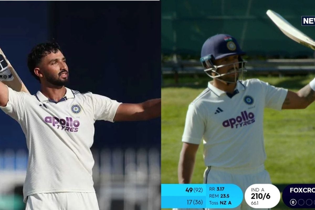 NZ A vs IND A: पहले दिन के खेल में चमका ध्रुव जुरेल और देवदत्त पडिक्कल का बल्ला, पहली पारी में इंडिया की दमदार शुरुआत