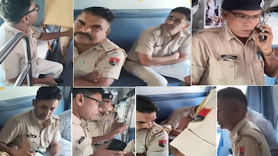थर्ड AC कोच में बिना टिकट के यात्रा कर रहा था पुलिस स्टाफ, आरपीएफ ने पक‌ड़ा, जमकर हुई बहस, वीडियो वायरल..... 