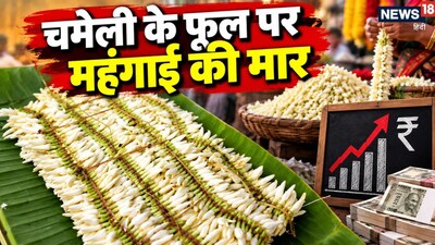 15 दिन में 5 गुना बढ़ गए चमेली फूलों के दाम (फोटो: AI)