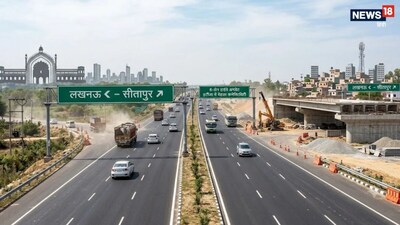 लखनऊ-सीतापुर हाईवे 6 लेन होगा. (एआई तस्वीर)