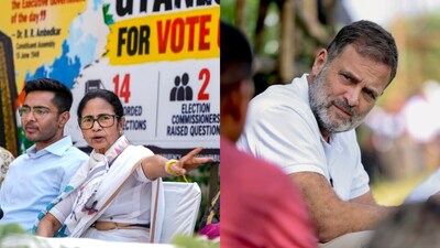 राहुल गांधी के पीएम बनने के सवाल पर बोलीं ममता- सामूहिक फैसला होगा. (Photos : PTI)