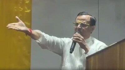 मेरठ से राज्यसभा टिकट न मिलने पर भड़के भाजपा नेता. (स्क्रिनग्रैब)