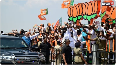 चेन्नई में पीएम मोदी का भव्य स्वागत किया गया.