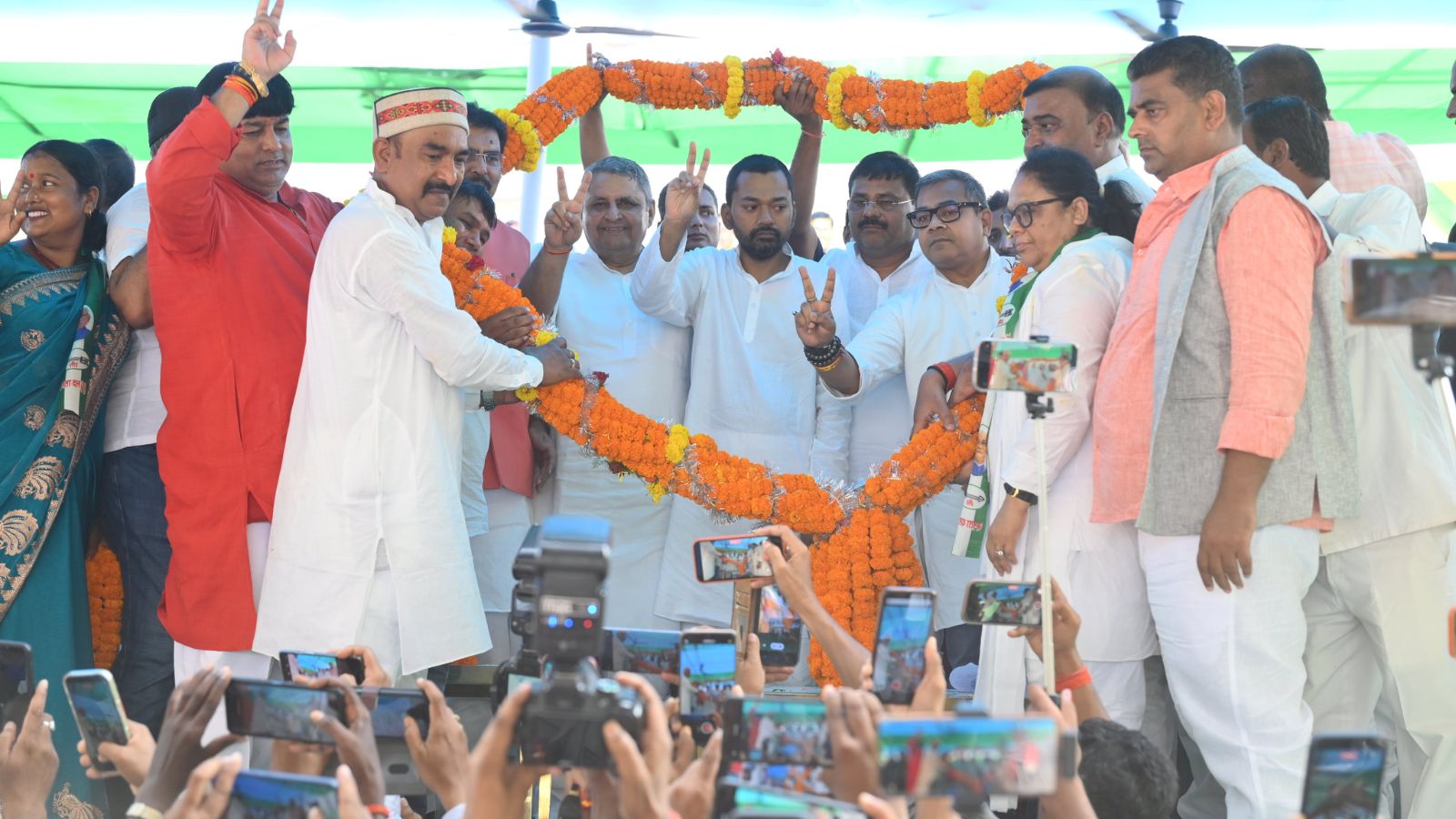 Bihar MLC Chunav : नवादा में NDA का शक्ति प्रदर्शन, निशांत कुमार ने नीतीश के काम गिनाकर मांगे वोट