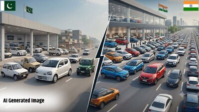 Pakistan vs Indian Auto Market: दोनों की सेल में धरती-आसमान का अंतर है.