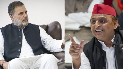 यूपी में सीट शेयरिंग को लेकर आपस में लड़ रहे हैं अखिलेश और राहुल के नेता. (फाइल फोटो- पीटीआई)