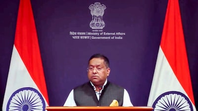विदेश मंत्रालय के प्रवक्ता रणधीर जायसवाल. (PTI Photo)