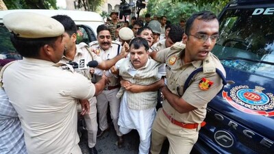 राज्यसभा में AAP के नेता संजय सिंह. (Photo : X/SanjayAzadSln)