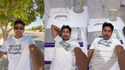 सऊदी में भारतीय ड्राइवर ने दिखाया अपना रूम(फोटो: Instagram-@mr_aliahmad_official)
