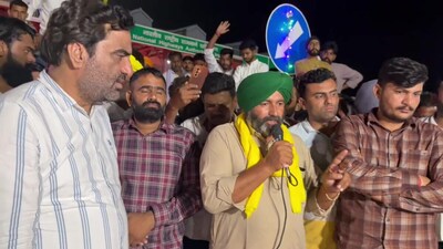 Gharsana Farmers Protest: Talks Fail As Government And Farmers Disagree On Irrigation Turns