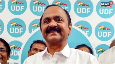 केरल सीएम वी.डी. सतीशन और अडूर प्रकाश में विवाद बढ़ता जा रहा है. (फाइल फोटो) 
