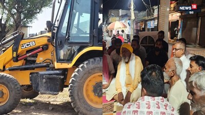 जयपुर ग्रामीण के मनोहरपुर में शांति नगर स्थित मठ की जमीन पर कथित अतिक्रमण का मामला गरमाया