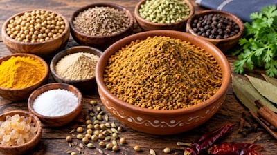 Bharwa Masala Recipe: घर पर बनाएं चटपटा मसाला (इमेज AI)