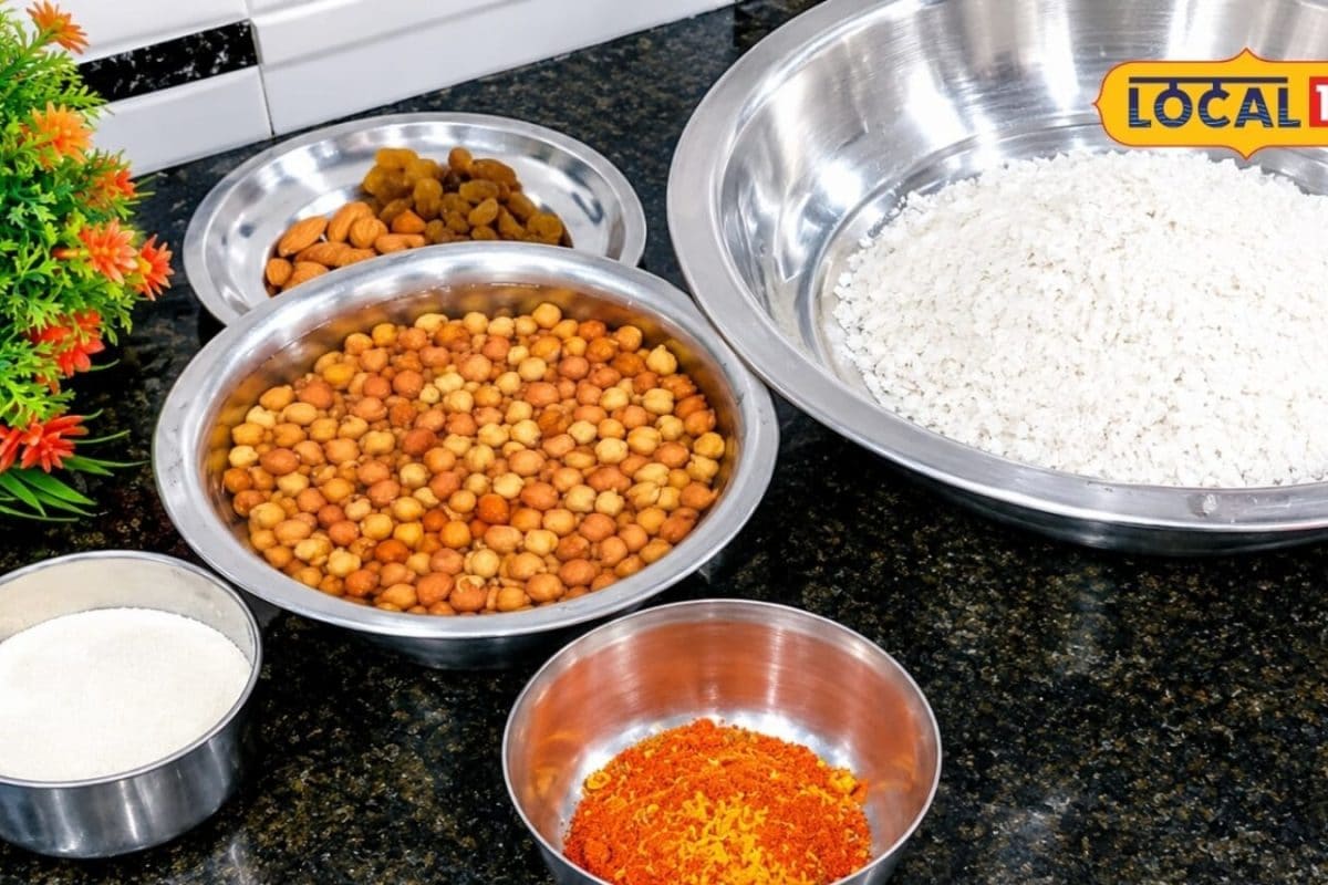 Traditional Rajasthani Breakfast Thali Combining Black Gram and Sweet Puri Gains Popularity