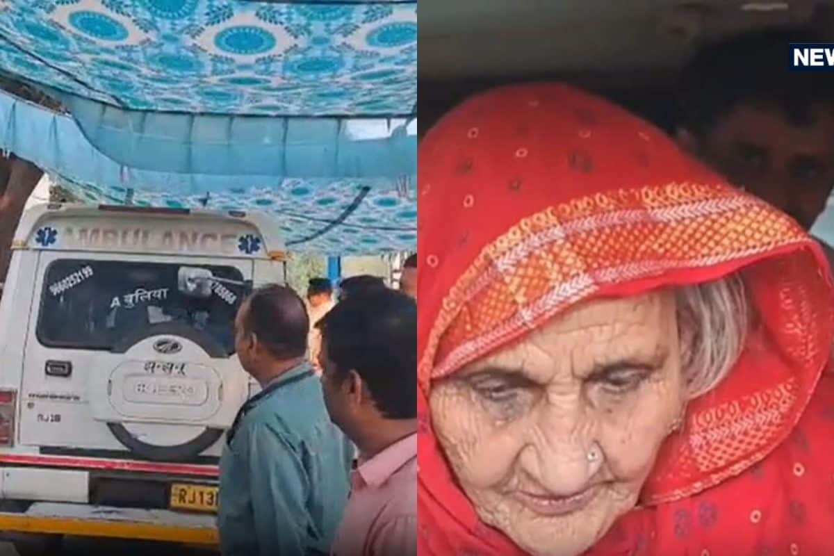 64 वर्षीय महिला ने झुंझुनूं पंचायत चुनाव के लिए एंबुलेंस से तय किया 950 किमी का सफर