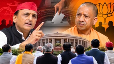 यूपी राज्‍यसभा चुनाव : 7 सीट BJP की पक्की, तीसरी पर अखिलेश का दांव.. (फोटो AI)