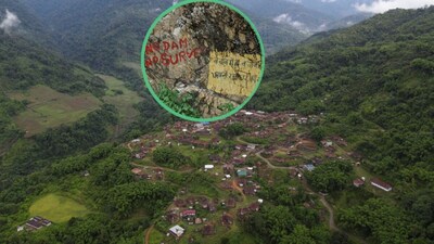 सियांग के इसी इलाके में बांध का निर्माण होगा. आदि समुदाय की बस्तियां भी यहीं हैं. ये पूरा इलाका डूब क्षेत्र में आ जाएगा. फोटो- रायटर