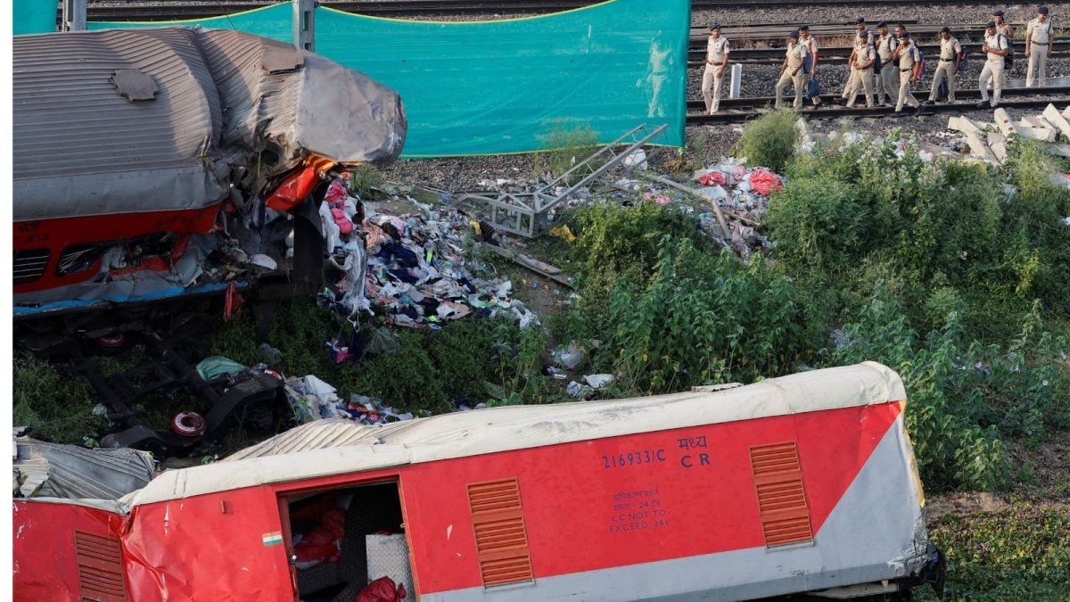 Photo : News18 Hindi Balasore train accident