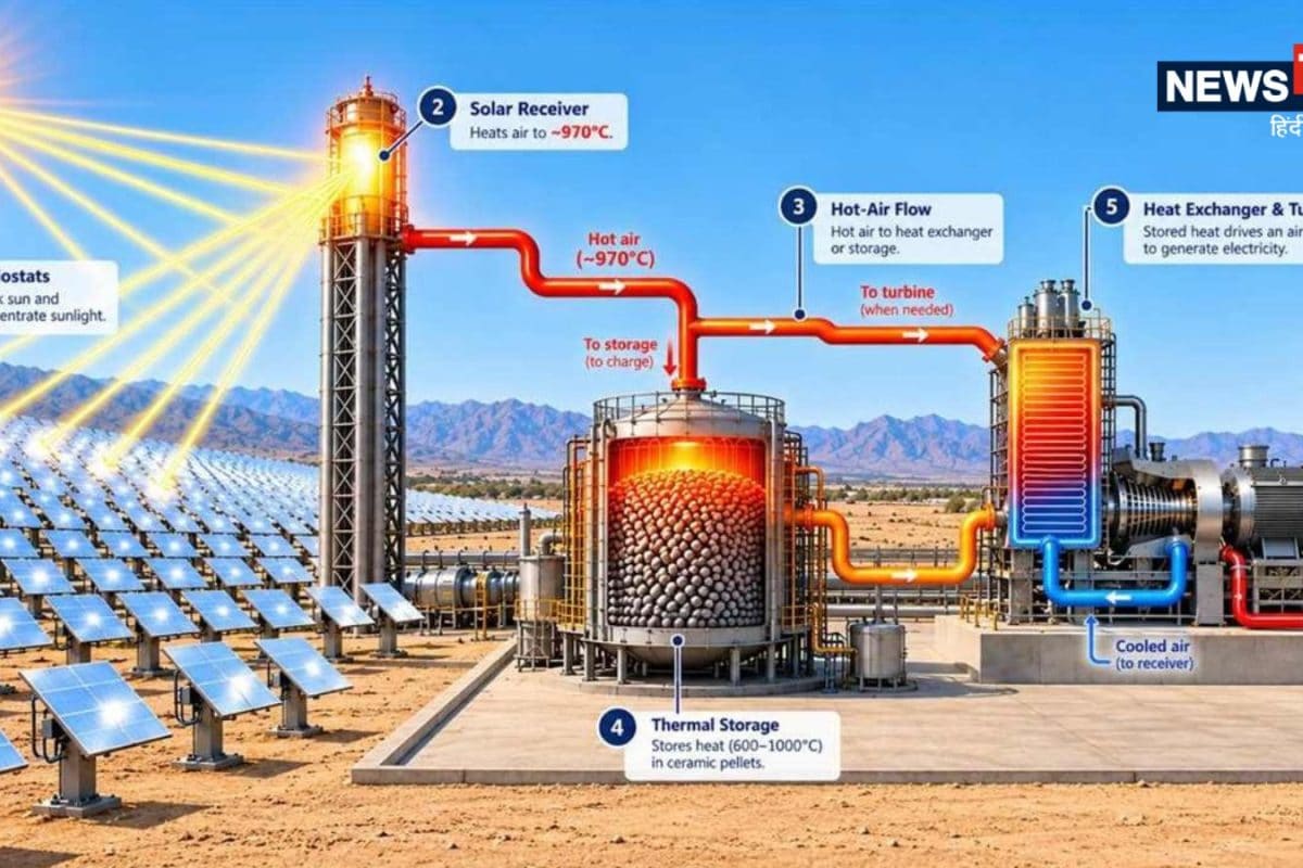 India's First Ceramic Storage Solar Project to Generate Nighttime Power in Rajasthan