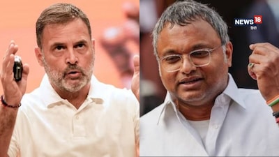 SIR पर दिल्ली में ज्ञानेश कुमार के इस्तीफे की मांग कर रही कांग्रेस के बीच कार्ति चिदंबरम ने तमिलनाडु का अनुभव बंगाल और बिहार से अलग बताया. (फाइल फोटो)