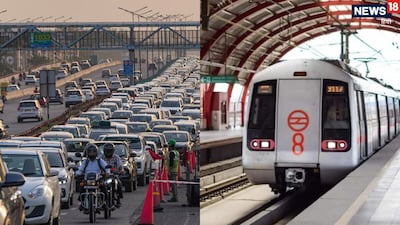 दिल्‍ली मेट्रो ने आज यानी सोमवार 12 अक्‍टूबर 2026 को 6 स्‍टेशनों पर एंट्री और एग्जिट को बंद करने का ऐलान किया है. वहीं, दिल्‍ली ट्रैफिक पुलिस ने 30 रूट को लेकर एडवायजरी जारी की है. (फाइल फोटो) 