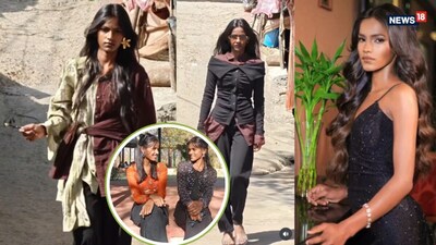 एक बहन कपड़ों की कतरनों को खूबसूरत आउटफिट में बदलती है, तो दूसरी उनमें आत्मविश्वास के साथ चलकर जान डाल देती है.Image Credit: Instagram-Preeti Prajapati