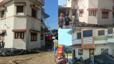 आग की कॉल पर 24 किमी चलकर पहुंची फायर ब्रिगेड, BJP विधायक ने करवाई दिवाली की सफाई, धुलवाई बंगले की दीवारें. 
