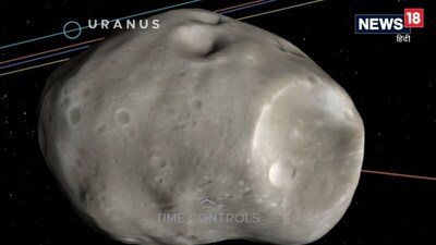 मंगल का चंद्रमा फोबोस आलू की तरह दिखता है. (फोटो- NASA)