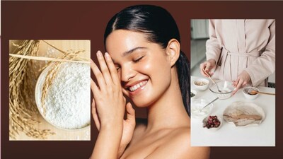 Get Glowing Skin Naturally With Rice Flour Face Packs