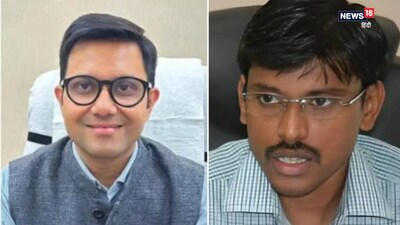 Bihar IAS Story : IAS राहुल कुमार और डॉ. त्यागराजन (बाएं से दाएं).