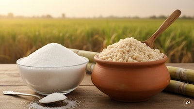 शक्कर और चीनी में अंतर. Image AI