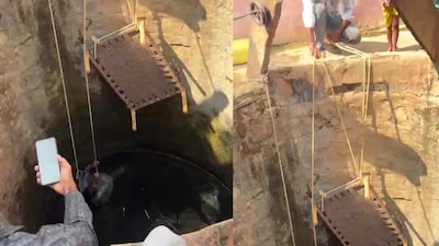 पति से नाराज होकर पत्नी कुएं में कूदी
