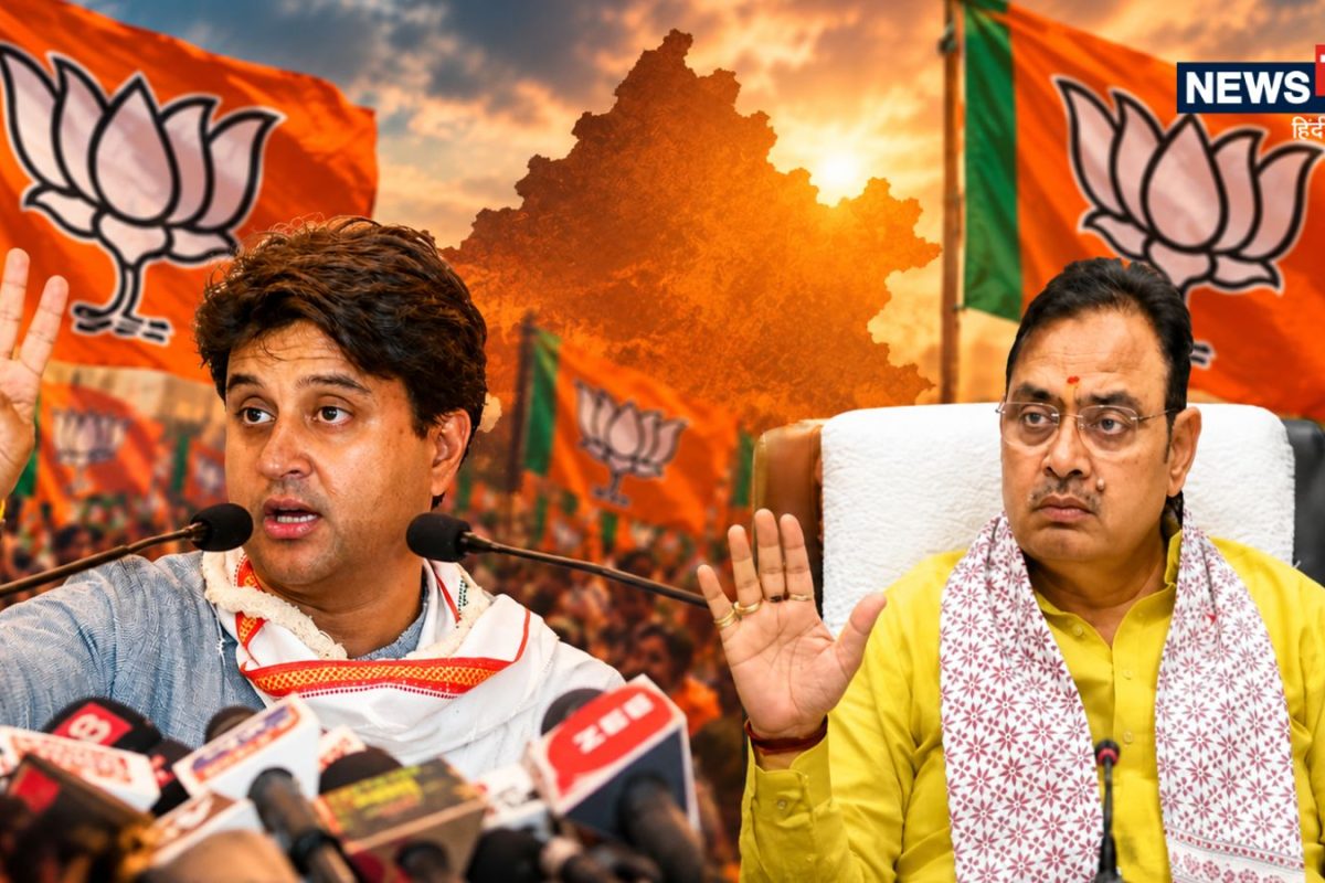 BJP launches a counter-attack ahead of the Congress mega-rally; CM Bhajanlal Sharma and Jyotiraditya Scindia to lead the campaign.