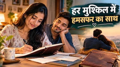 पति-पत्नी की प्यारी Love Story, चिट्ठियों में छिपा था प्यार (Image-AI generated)