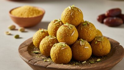 Make Delicious and Healthy Sugar Free Moong Dal Laddus at Home