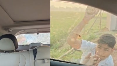रायबरेली में मां-बेटी पर हमले का वीडियो वायरल.