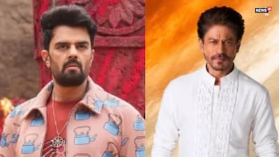 मनीष पॉल ने किंग खान संग काम करने का अनुभव शेयर किया. (फोटो साभार इंस्टाग्राम iamsrk, Maniesh Paul)