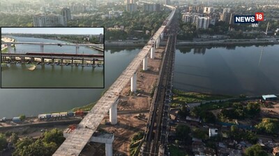 Bullet Train's 480m, 36m High Bridge Over Sabarmati River Ready for Action.