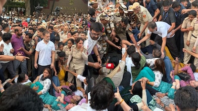 राहुल गांधी का सुप्रीम कोर्ट मार्च.