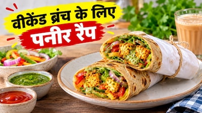 पनीर रैप रेसिपी: घर पर बनाएं बाजार जैसा टेस्टी रैप (इमेज AI)
