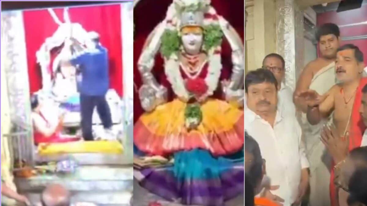 हैदराबाद में संतोषी माता मंदिर पर हमला, आरोपी हिरासत में