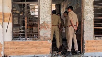 मौके पर पहुंची पुलिस टीम 