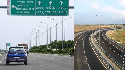 आगरा लखनऊ और बुंदलखंड एक्सप्रेस-वे कट पर विकास की रफ्तार.